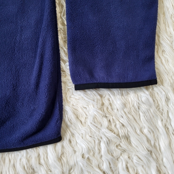 Vineyard Vines Mens Harbor Fleece Quarter-Snap Navy Size Large - Picture 14 of 15